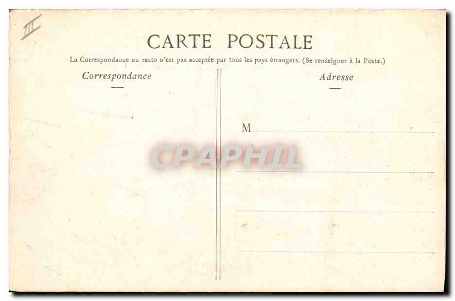 CPA Folklore Les chansons de Botrel illustrees Le Mai d'amour  — Verso