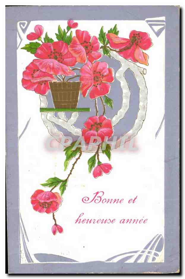 CPA Fantaisie Fleurs 