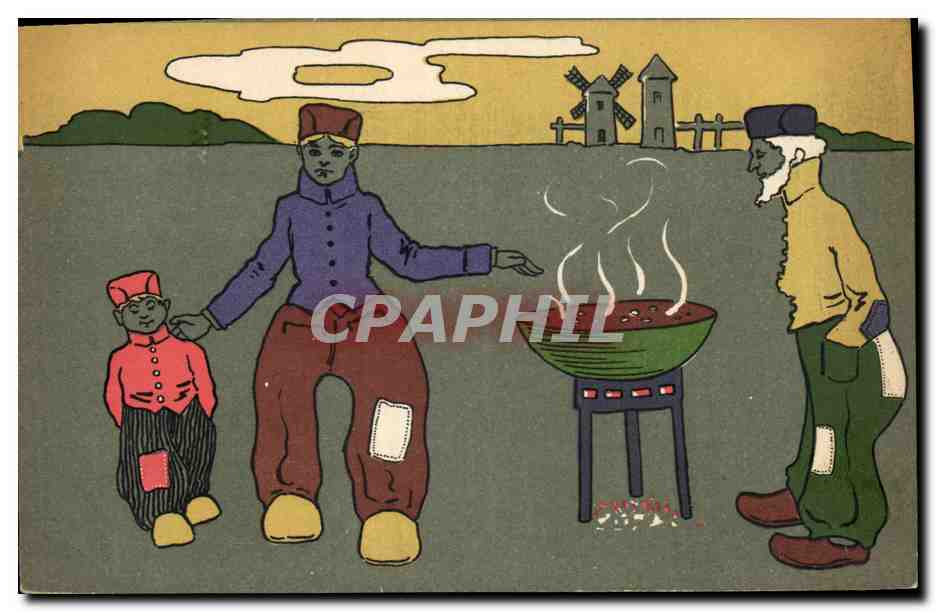 CPA Fantaisie Illustrateur 