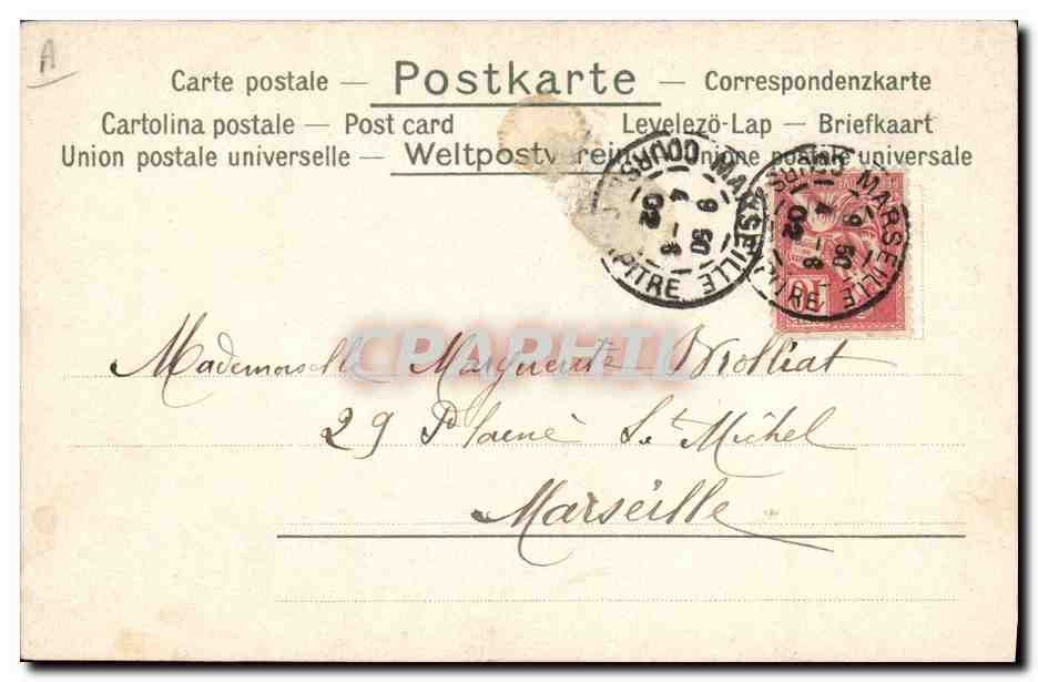 CPA Fantaisie Illustrateur Femme  — Rückseite