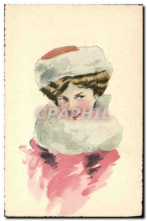 CPA Fantaisie Illustrateur Femme 
