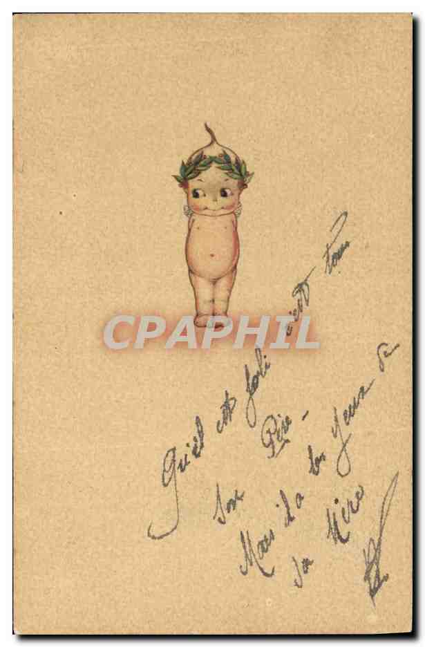 CPA Fantaisie Illustrateur Enfant Bebe 