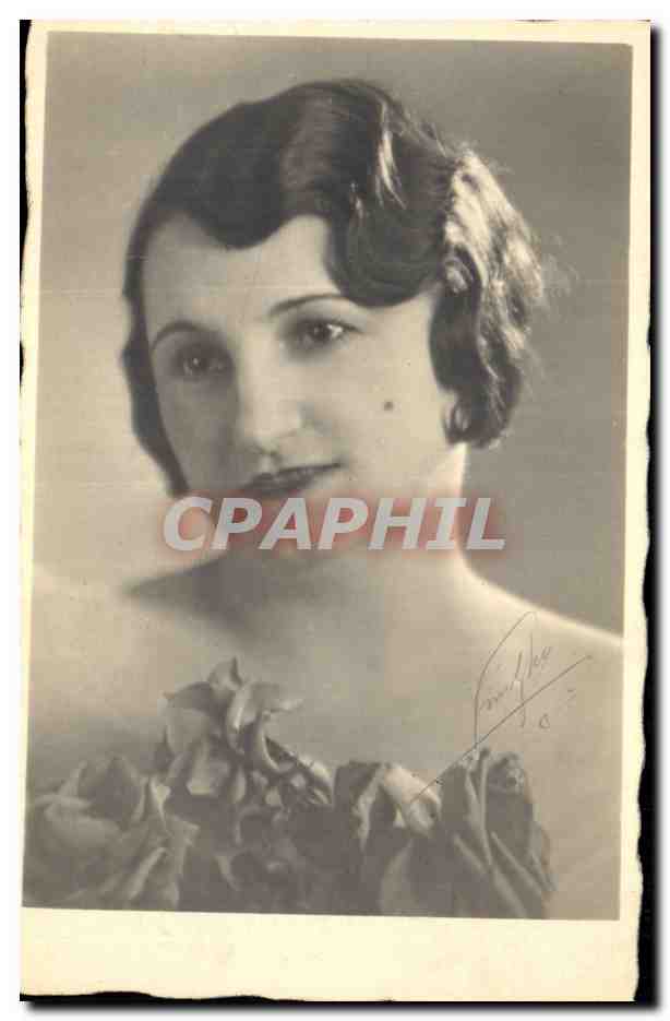 Portrait d'une femme — époque 1930 — éditeur inconnu