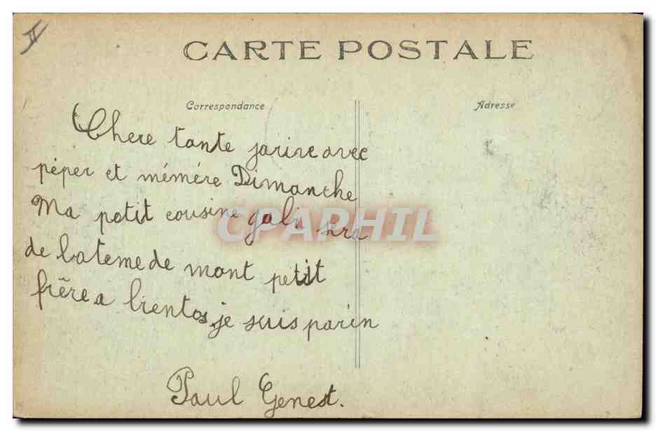 CPA Kiosque Angers Le jardin du Mail  — Verso