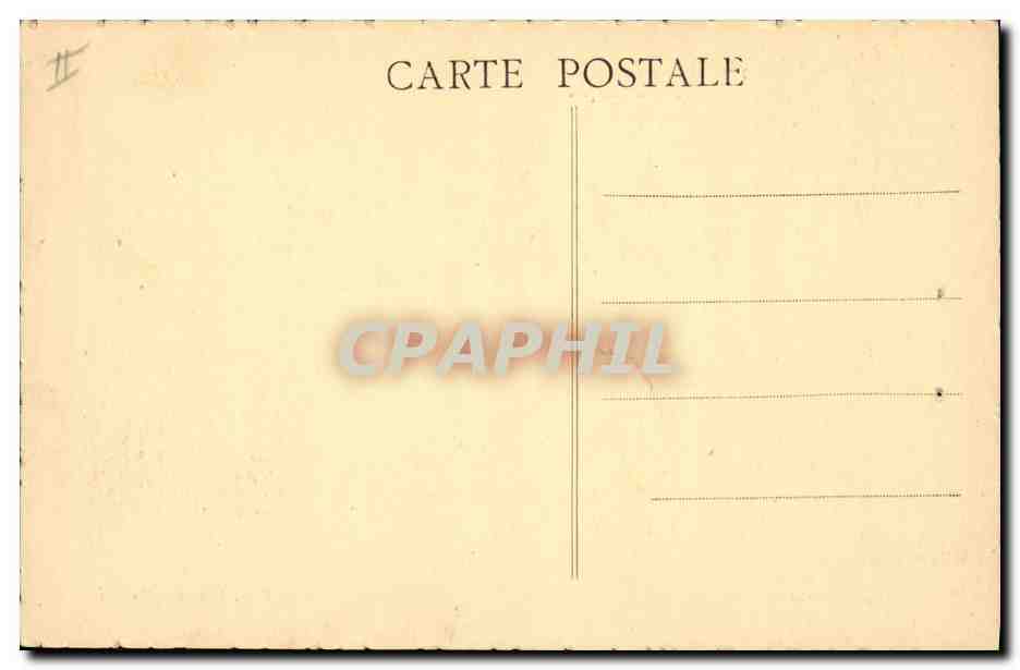 CPA Kiosque des palmiers Hyeres  — Verso