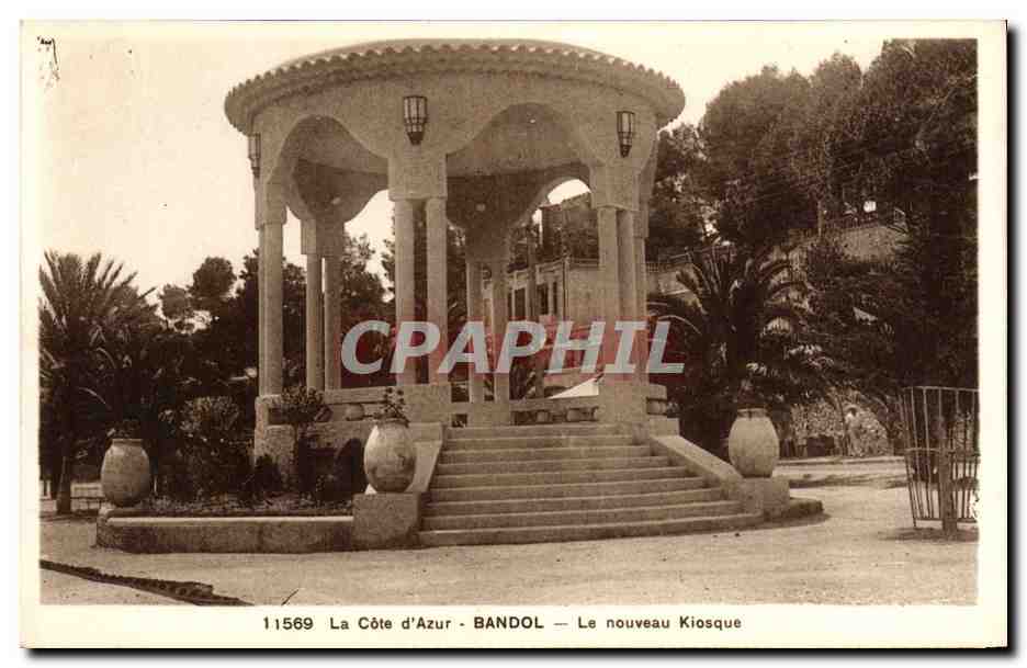 CPA Bandol le nouveau Kiosque 