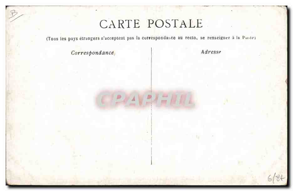 CPA Chien Chiens Marseille Cours Saint Louis Levrier  — Verso