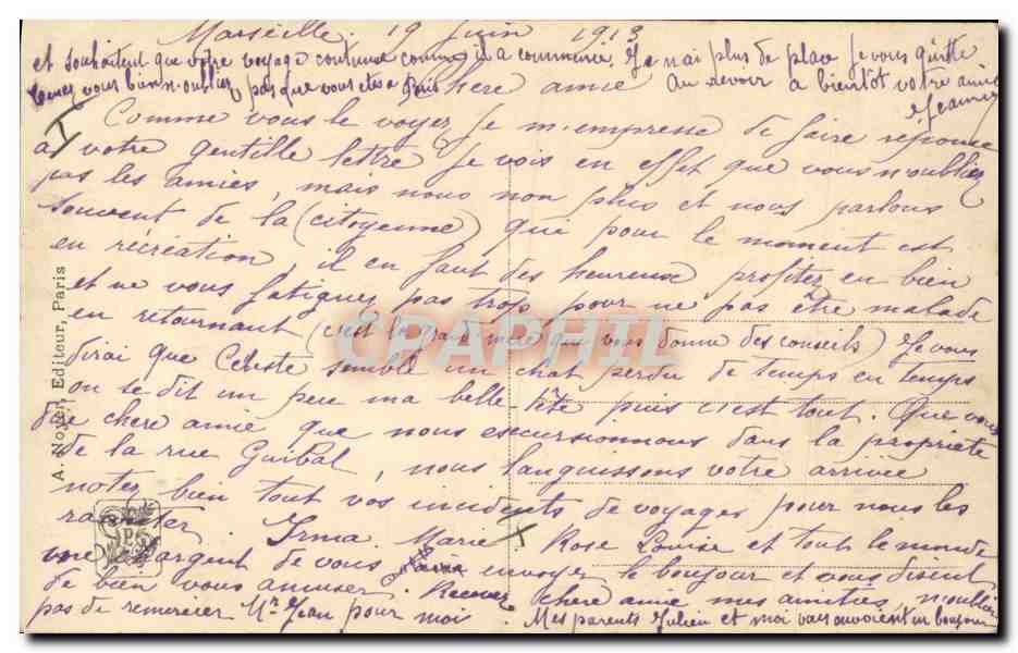 CPA Chien Chiens Salon 1913 Bregne Pastorale Levrier  — Back
