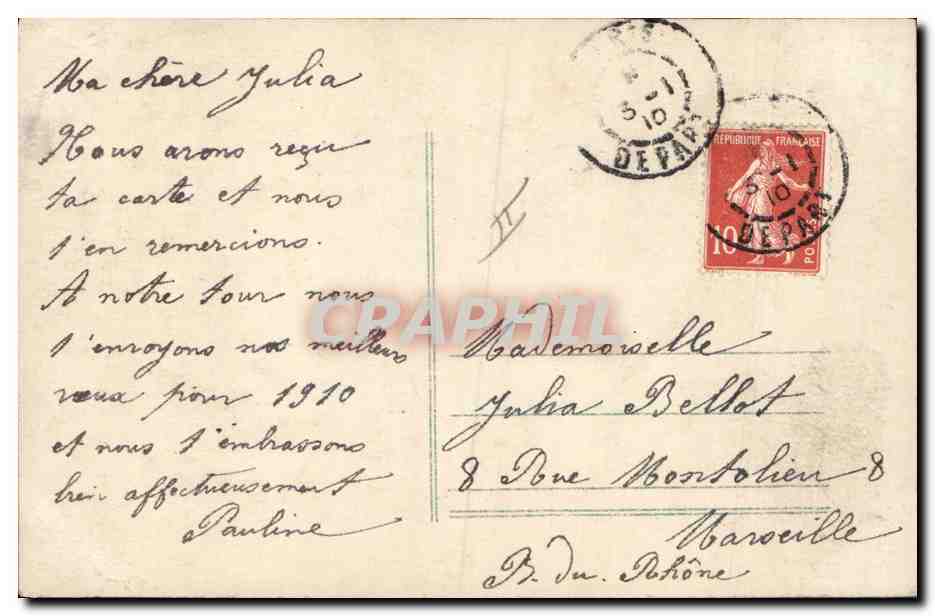 CPA Chien Chiens Femme Levrier  — Back