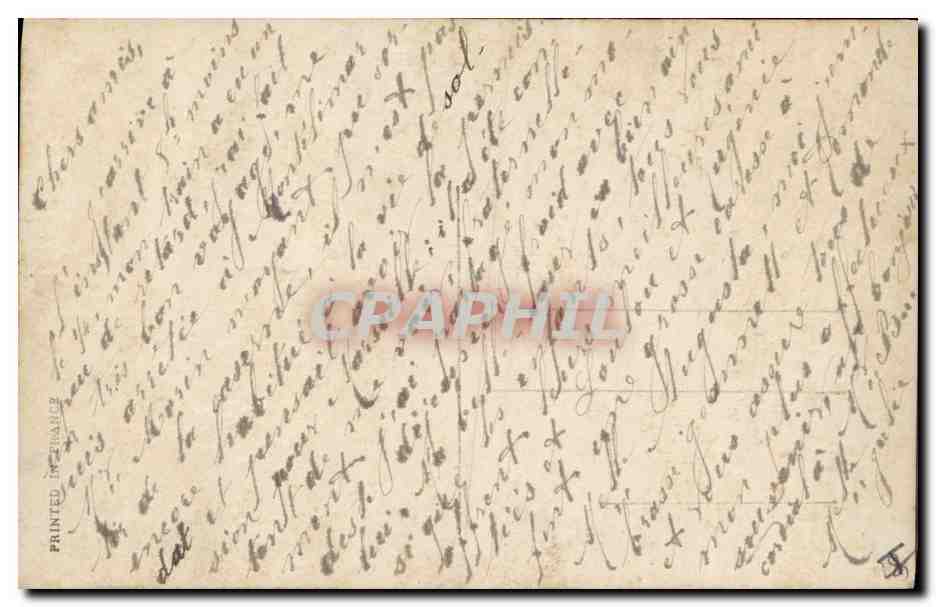CPA Militaria General French  — Verso