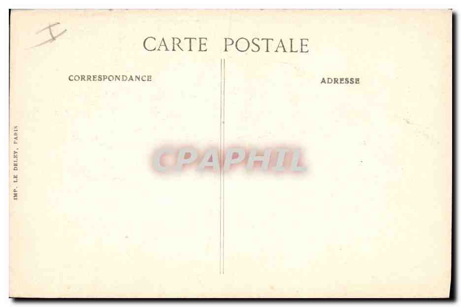 CPA Militaria Les Fetes de la Victoire a Paris 14 juillet 1919 Le defile le general Gouraud  — Rückseite