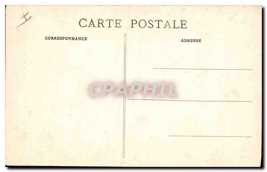 CPA Militaria General Dubail  — Verso