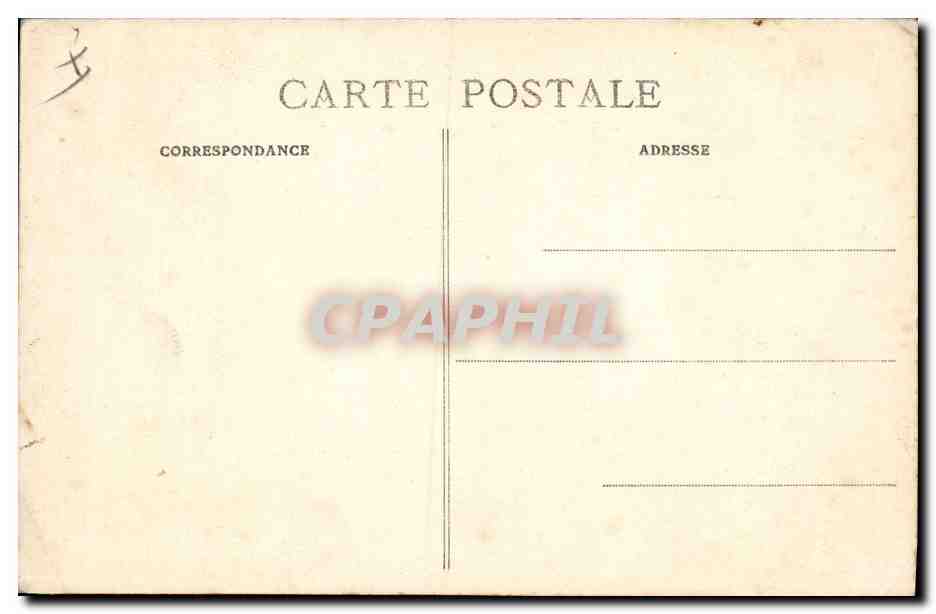 CPA Militaria General Maunoury  — Verso