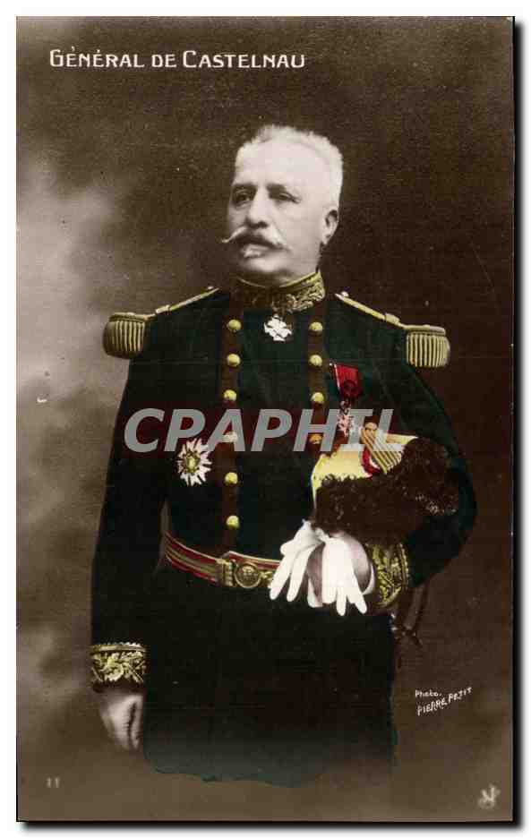 CPA Militaria General de Castelnau 