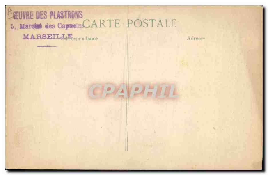 General Dubail — Militärporträt — E. LE DELEY, Drucker, Paris — Rückseite