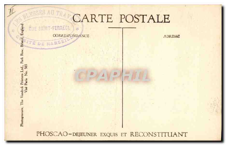CPA Militaria Les vainqueurs de la Marne General Maunoury  — Verso