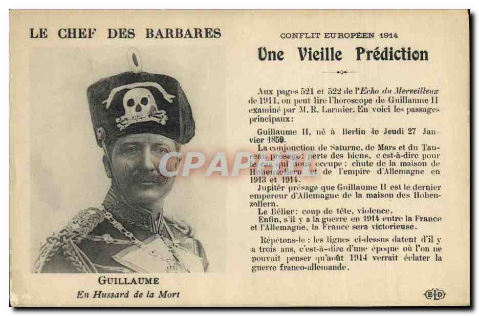 Guillaume II — Le Chef des Barbares — Édition E.D.