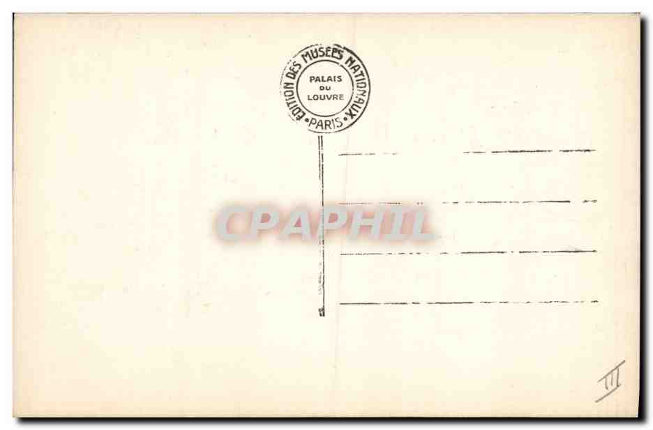 CPA Militaria Musee de Bleraincourt Bouchor Le general Pershing  — Verso