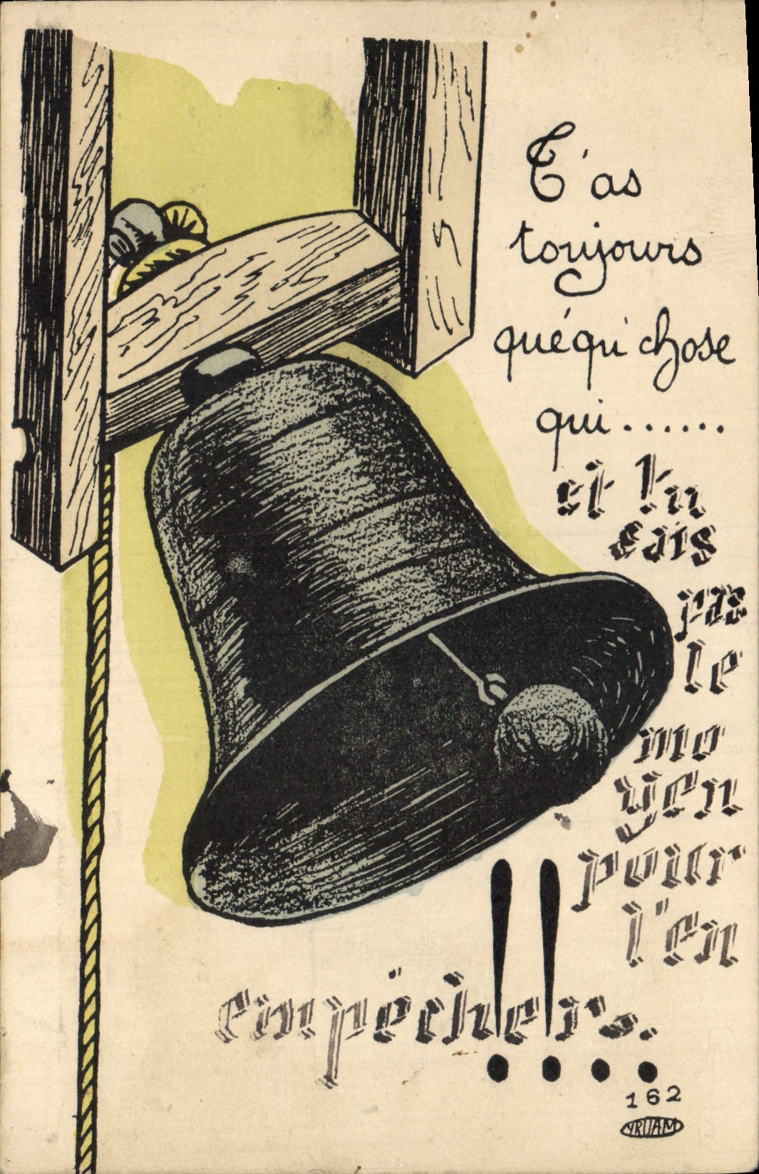 Cloche — texte humoristique — Martinon, n°162