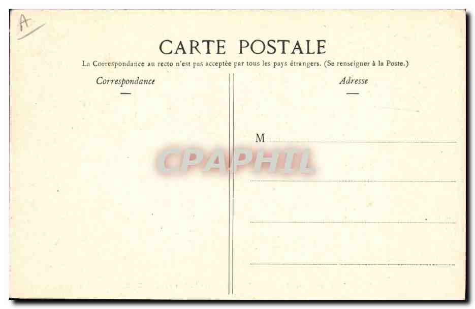 CPA Folklore Les chansons de Botrel Le fil casse Marin  — Verso