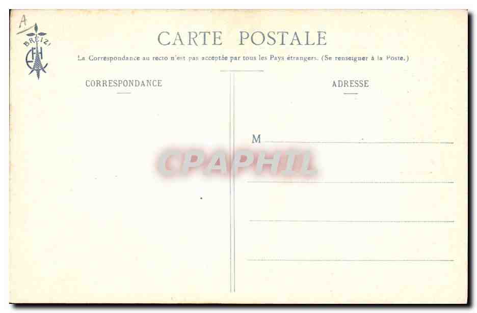 CPA Folklore Les chansons de Botrel Les deux gabiers Marins  — Verso
