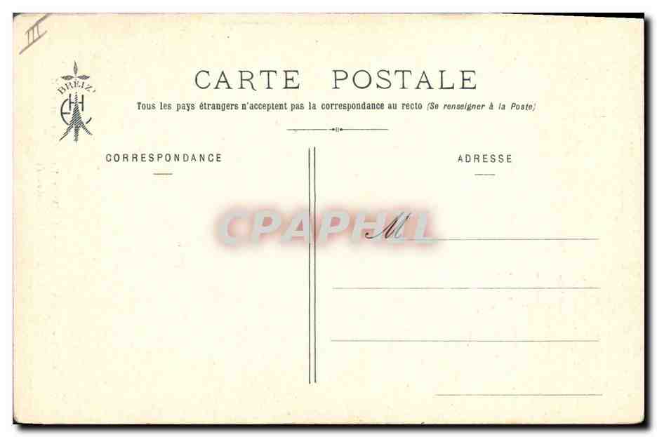 CPA Folklore Les chansons de Botrel Le Petit Gregoire  — Verso