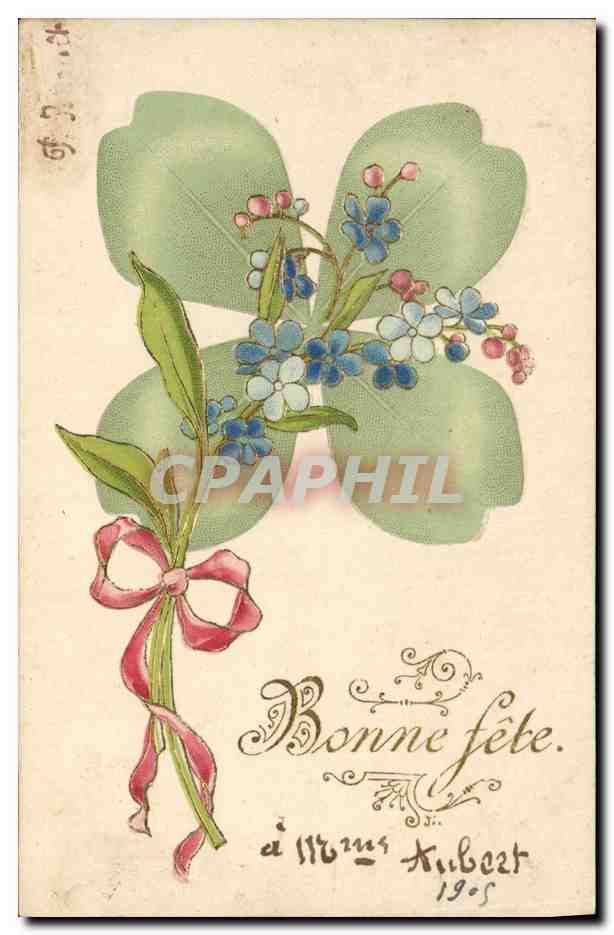 CPA Fantaisie Fleurs 