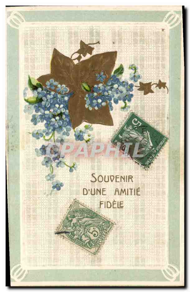 CPA Fantaisie Fleurs 