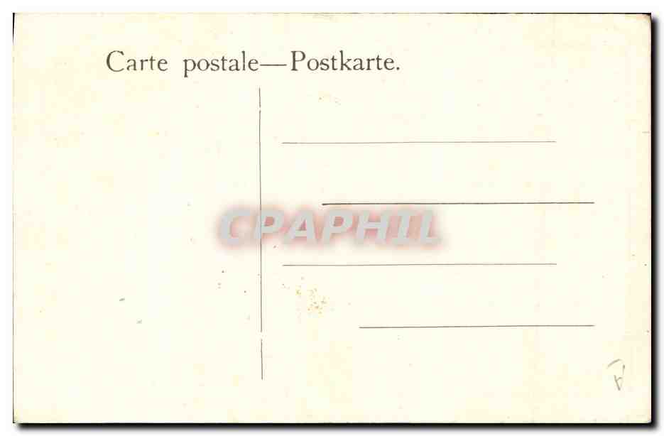 CPA Fantaisie Illustrateur Femme  — Verso