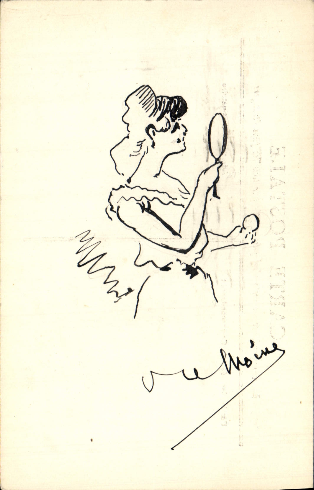 CPA Fantaisie Illustrateur Femme 