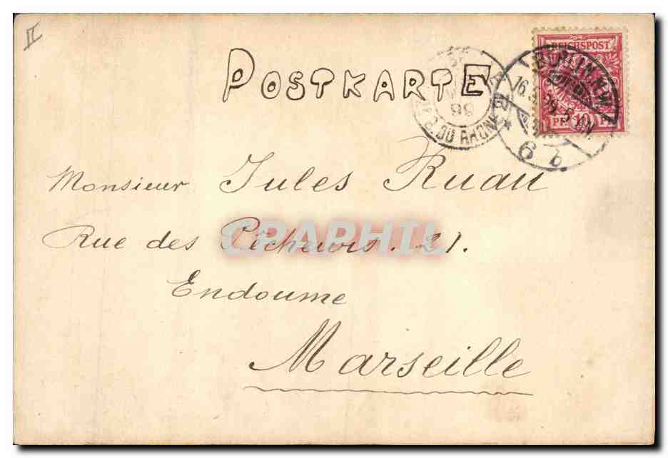 CPA Fantaisie Illustrateur Femme  — Rückseite