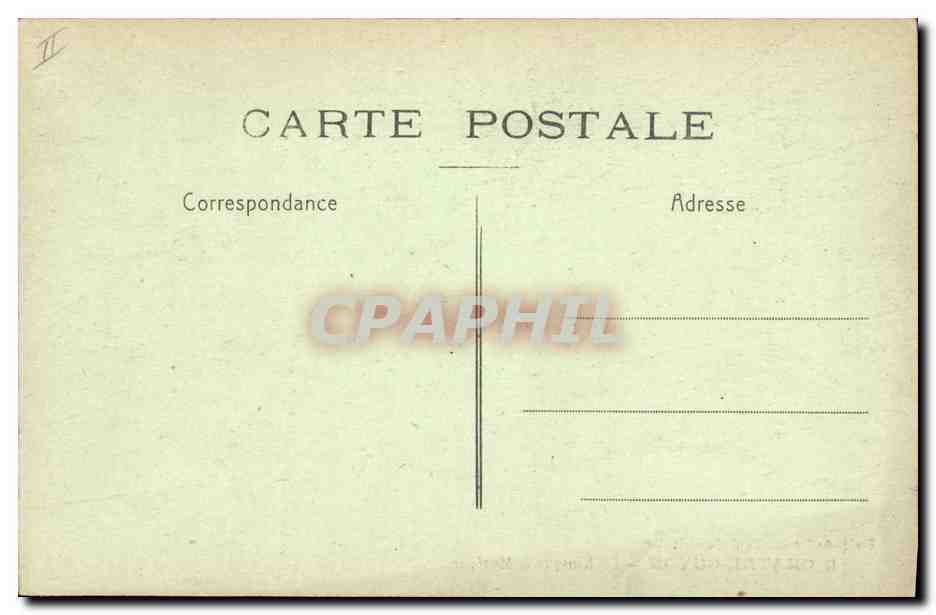 CPA Kiosque a musique Chatelguyon  — Verso