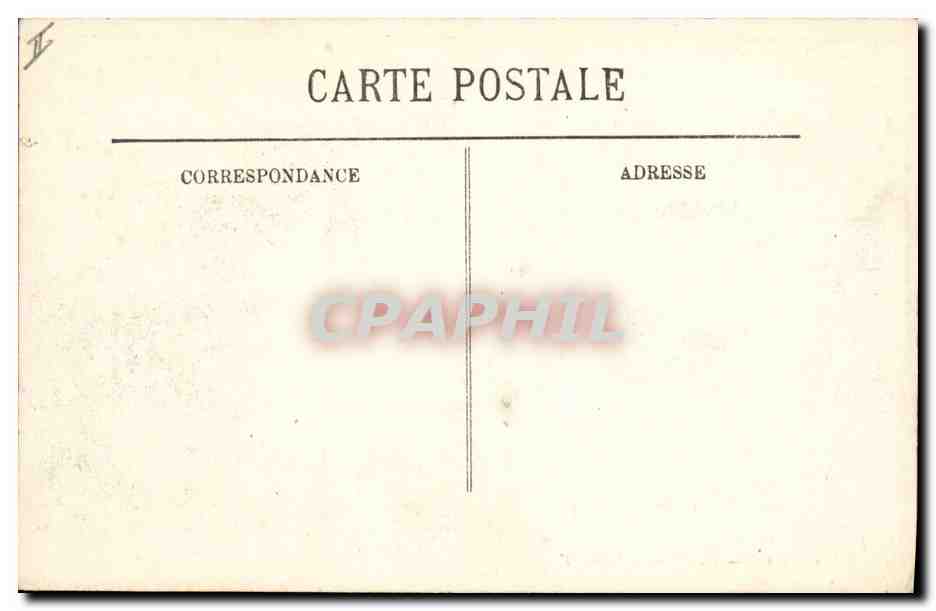 CPA Kiosque a musique Pau La statue de Henri IV  — Rückseite
