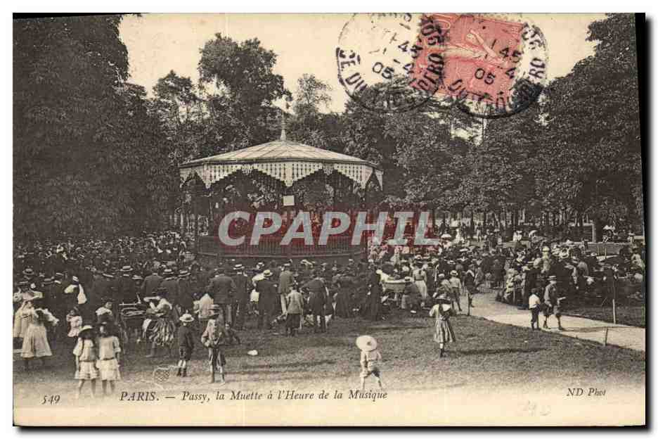 PARIS — Passy, la Muette à l'Heure de la Musique — ND Phot