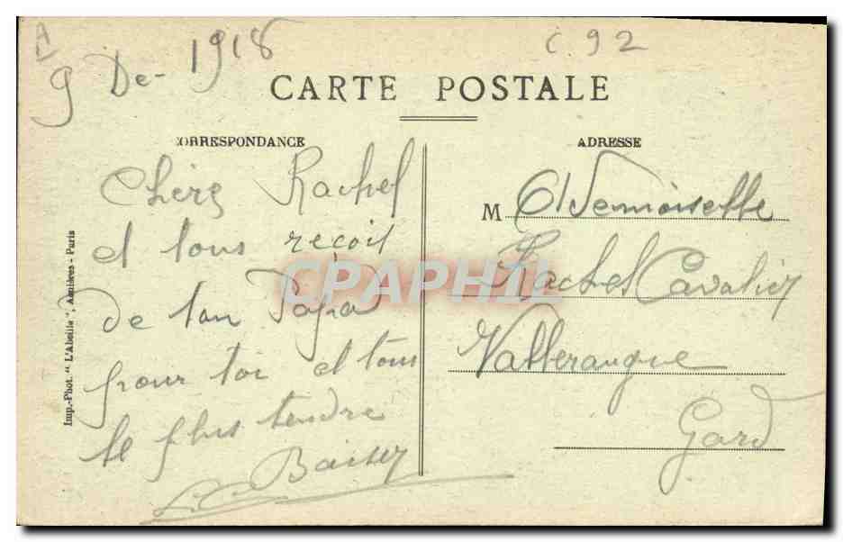 ClICHY — Place des Fêtes — Le Kiosque — L'Abellie, Asnières — Reverso