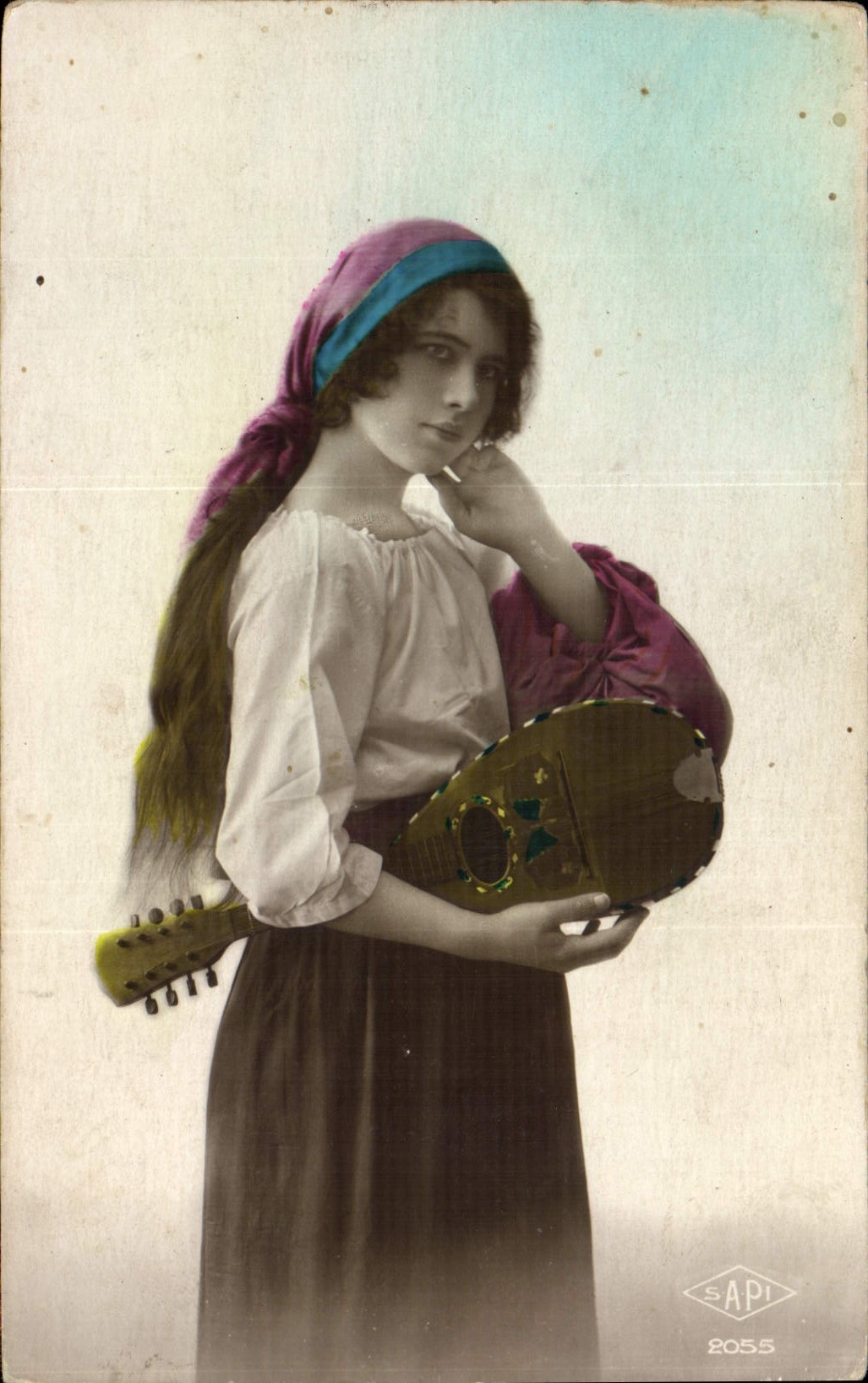 CPA Fantaisie Femme 