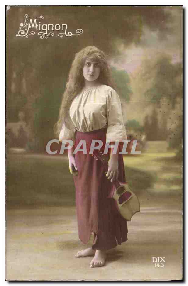 CPA Fantaisie Femme 