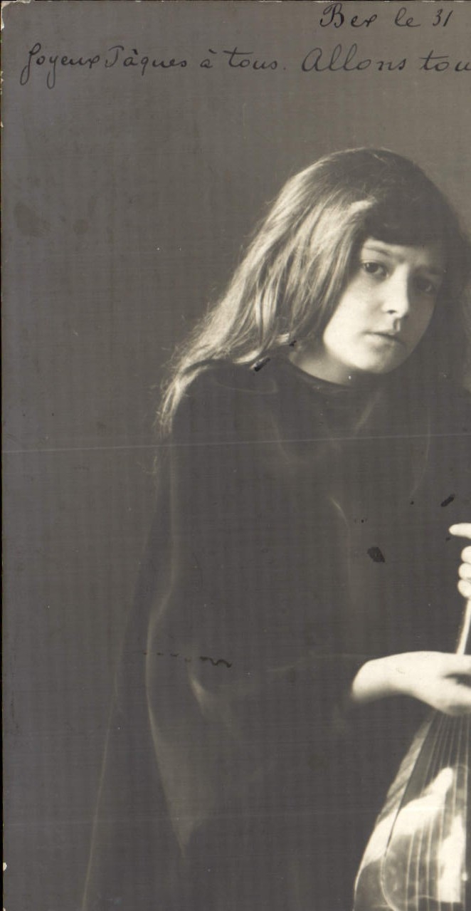 CPA Fantaisie Femme 