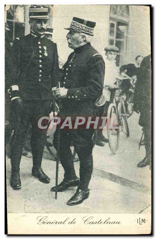 CPA Militaria General de Castelnau 