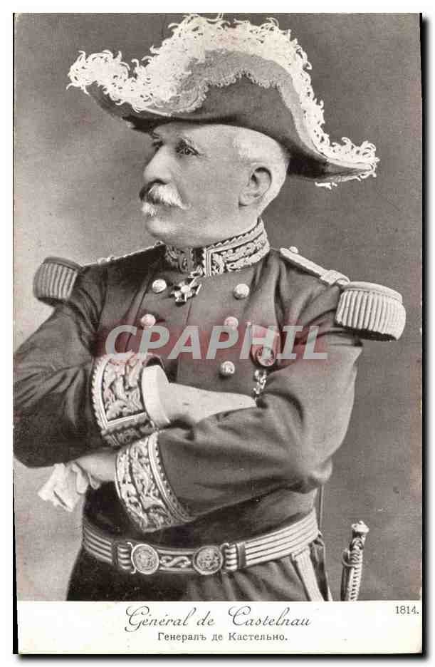 CPA Militaria General de Castelnau 
