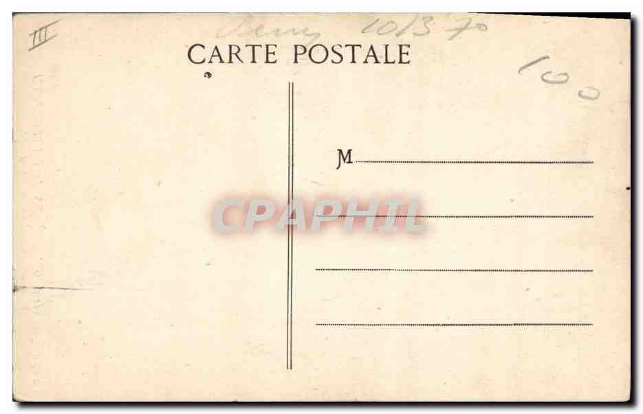 Général Currières de Castelnau — Commandant l'Armée de Nancy — S. FARGES, ÉDIT., LYON, n° 6198 — Verso