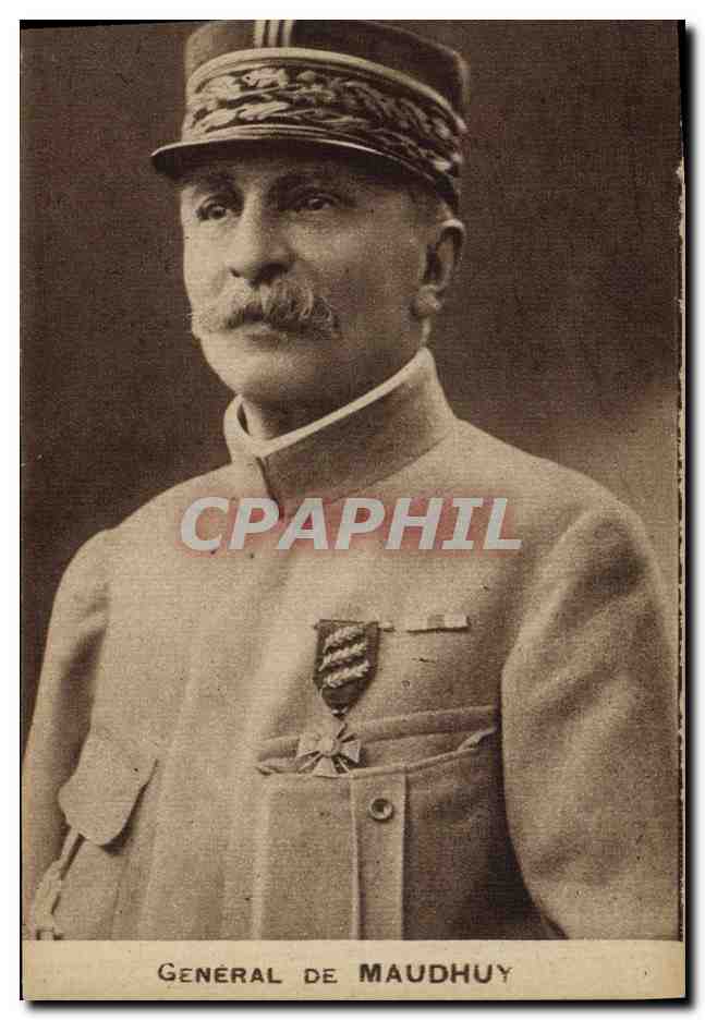 CPA Militaria General De Maudhuy 