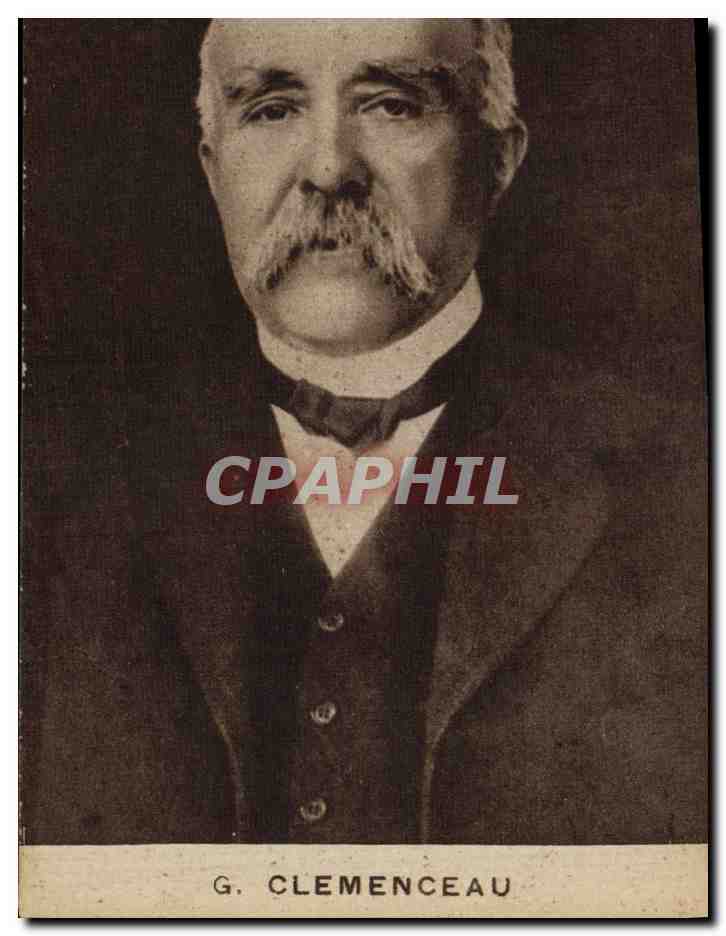 CPA Militaria Clemenceau 