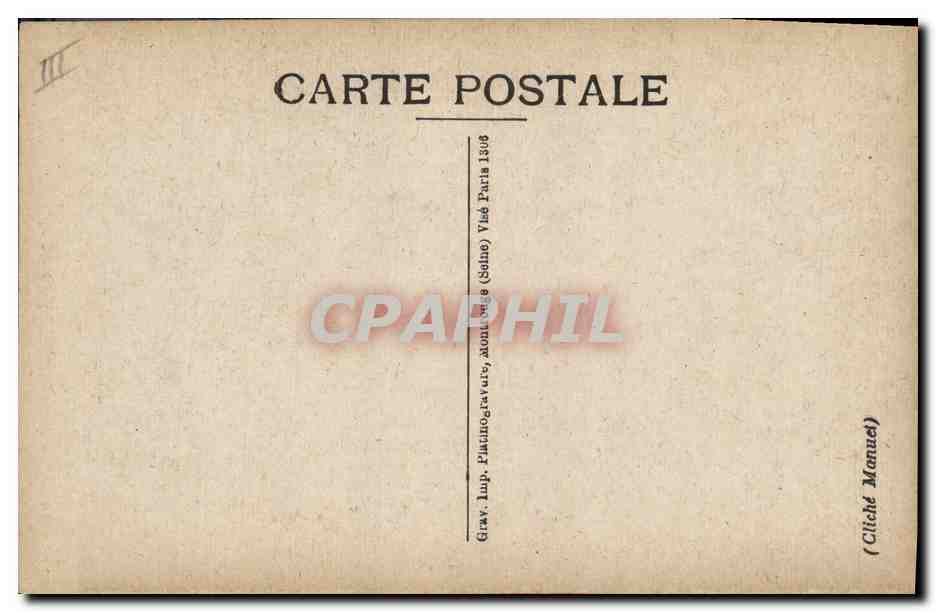 CPA Militaria Clemenceau  — Verso