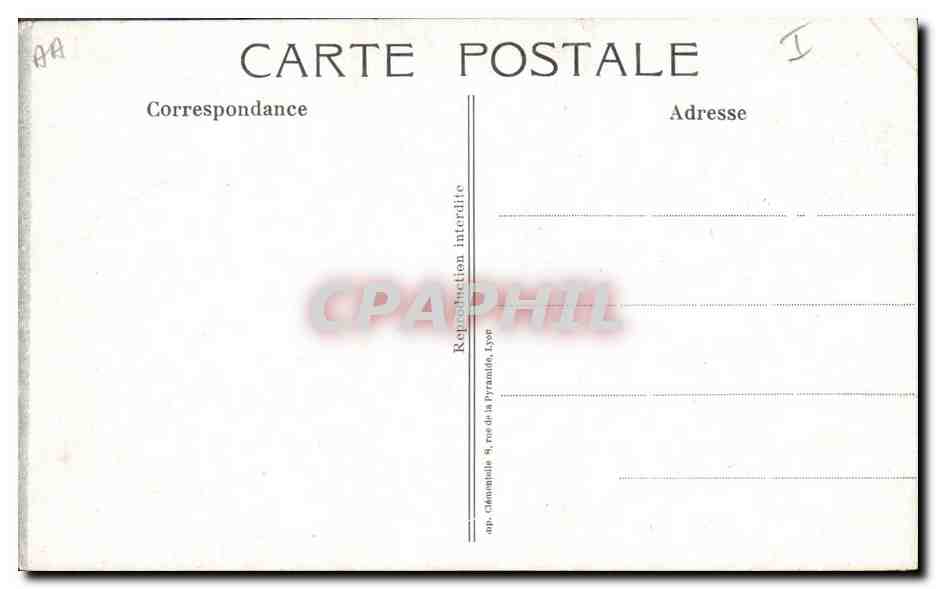 CPA Militaria Les vampires en famille  — Rückseite
