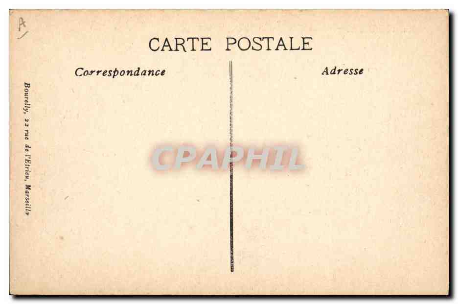 Manouba — Cie de Navigation Mixle (Cie Touaché) — Verso
