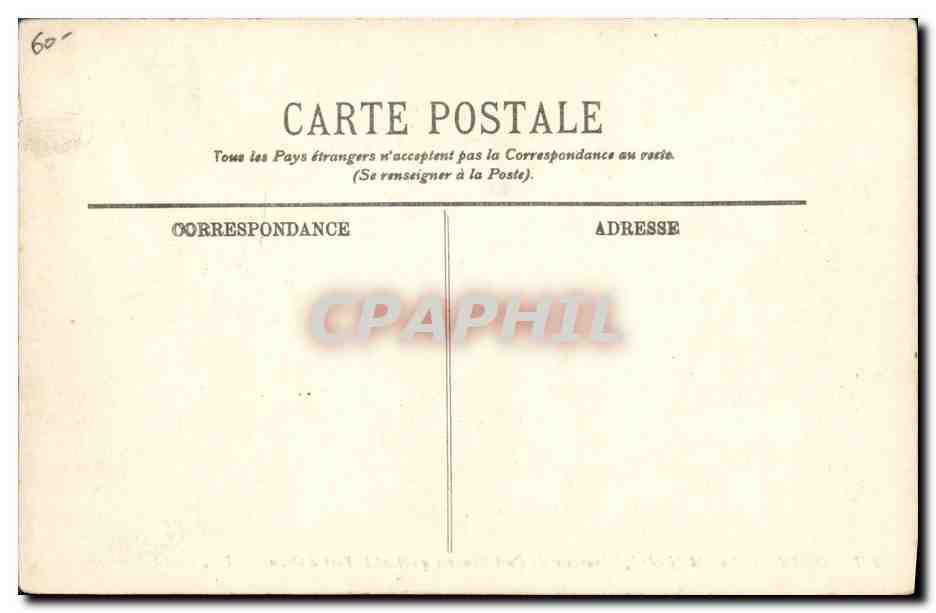 CPA Bateau Oran La Medjerda Courrier de Port Vendres quittant le port d'Oran  — Verso