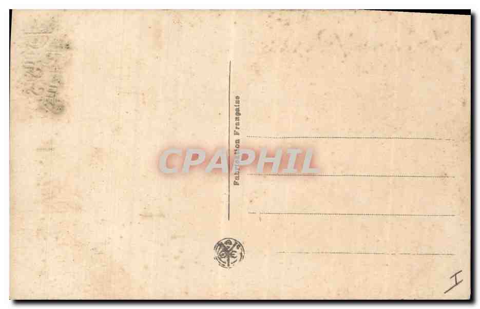 CPA Cloche Femme L'heure d'aimer — Verso