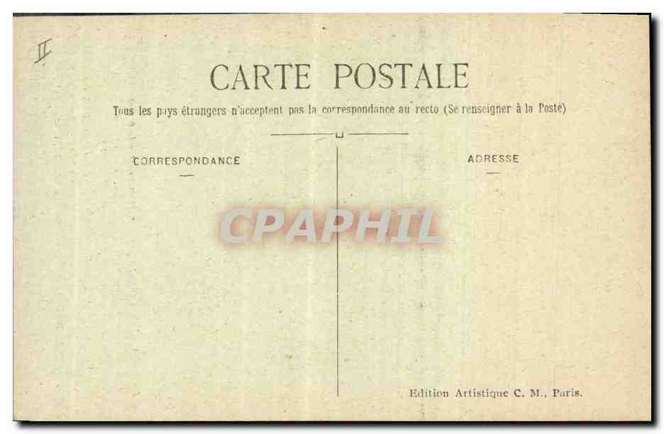 CPA Cloche La savoyarde de Montmartre Francoise Marguerite du Sacre Coeur de Montmartre  — Verso