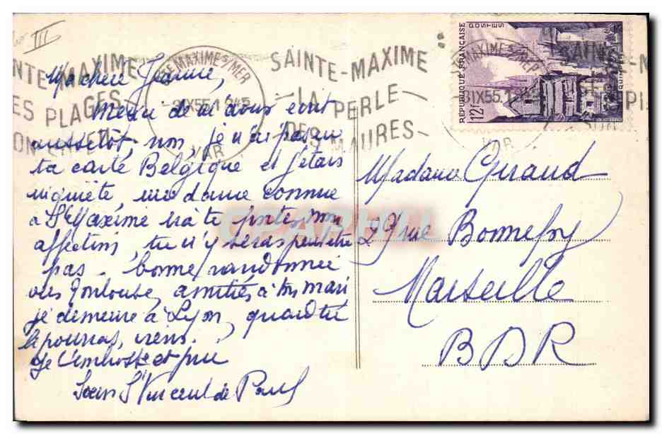 Baptême de la cloche de la Sainte-Famille — Souvenir par Monseigneur Caillot le 29 Mars 1936 — Paccard, fondeurs, Annecy — Reverso